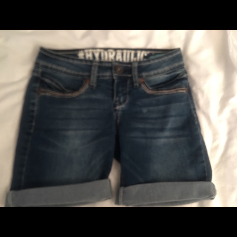 Hydraulic Jean shorts